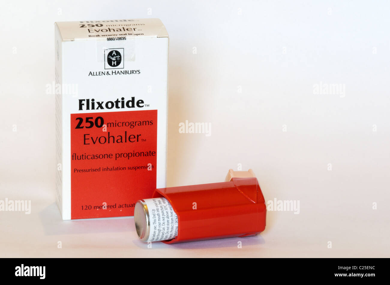 Flixotide asthma inhaler hi-res stock photography and images - Alamy