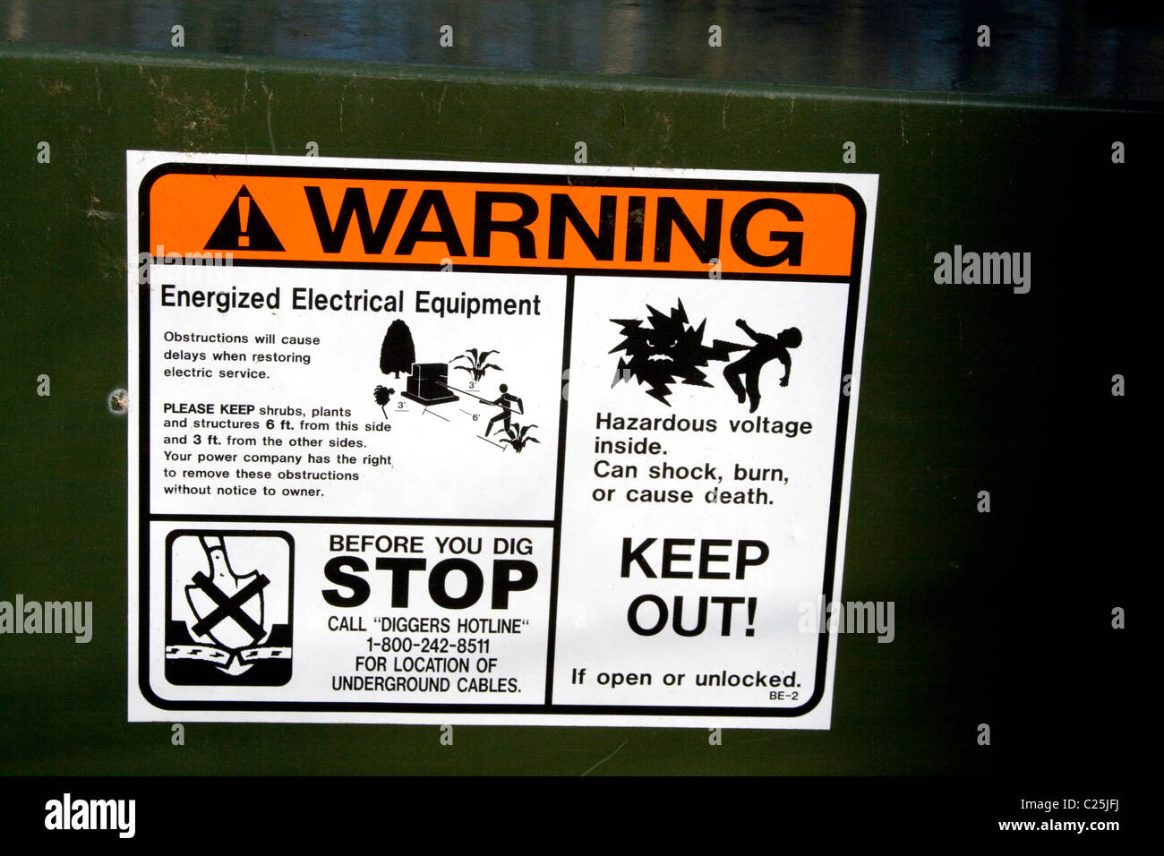 Energized electrical equipment hires stock photography and images Alamy