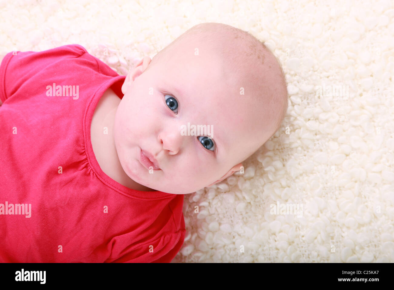 Portrait of a baby girl Stock Photo - Alamy