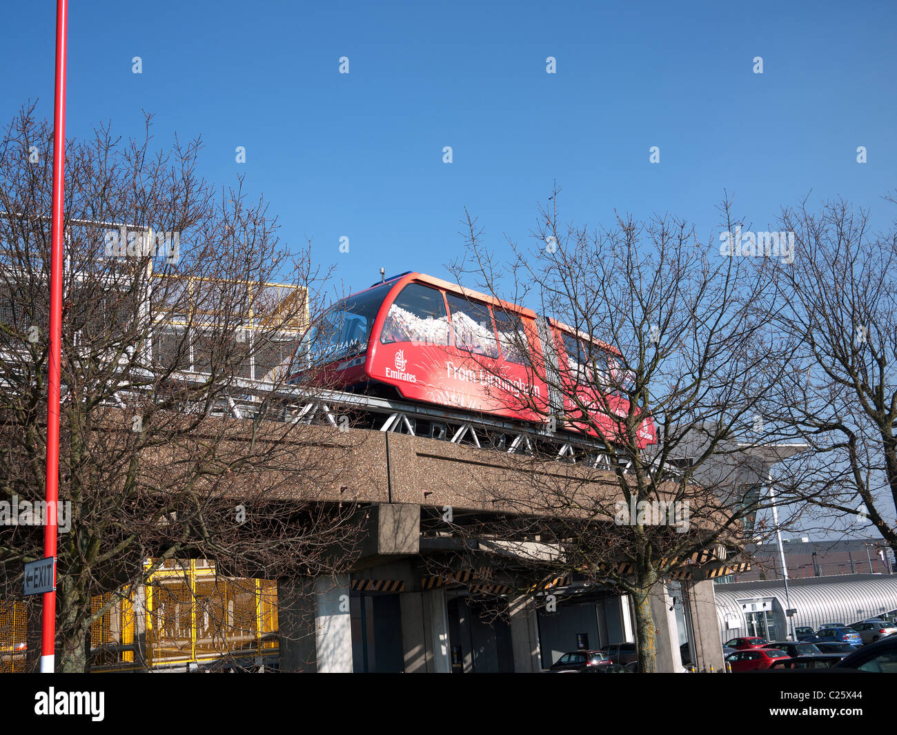 SkyRail AirRail Link NEC Birmingham sky rail air Stock Photo