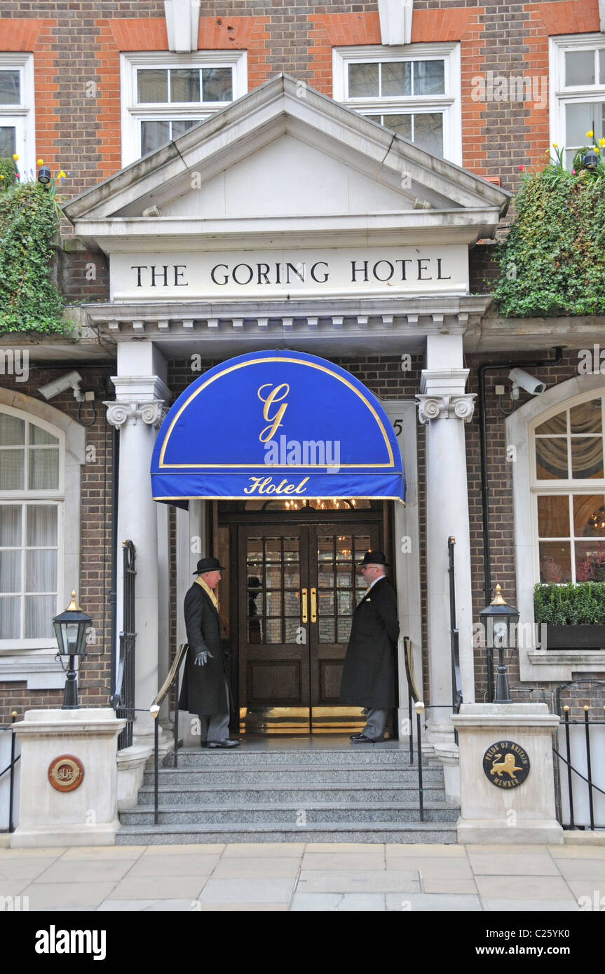 The Goring Hotel Belgravia Victoria London William Kate Middleton marriage Stock Photo