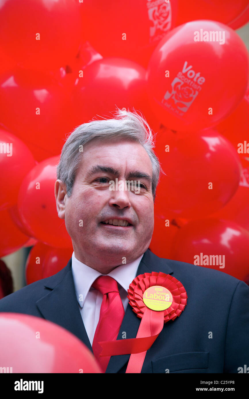 Iain Gray campaigns for Scottish Labour Stock Photo Alamy