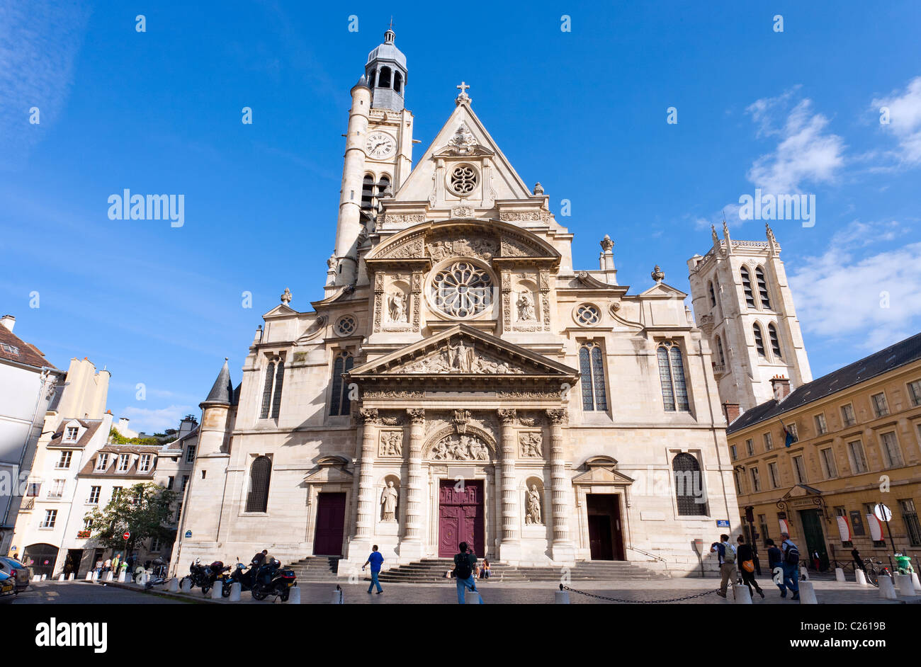 St. Etienne du Mont, Paris, France Stock Photo Alamy