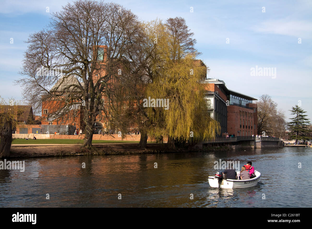 Royal shakespeare theatre stock photo alamy