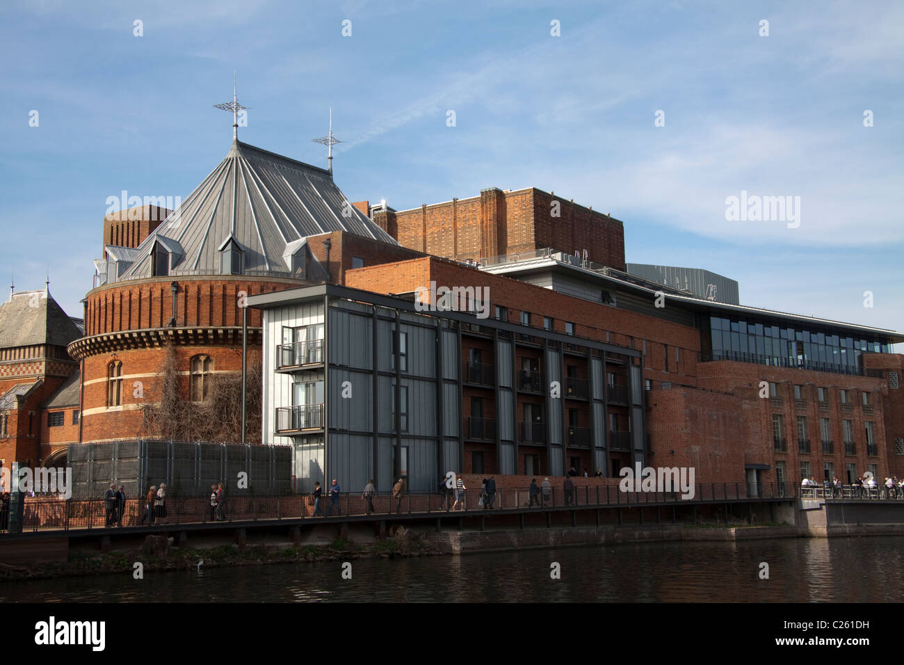 Royal shakespeare theatre stock photo alamy