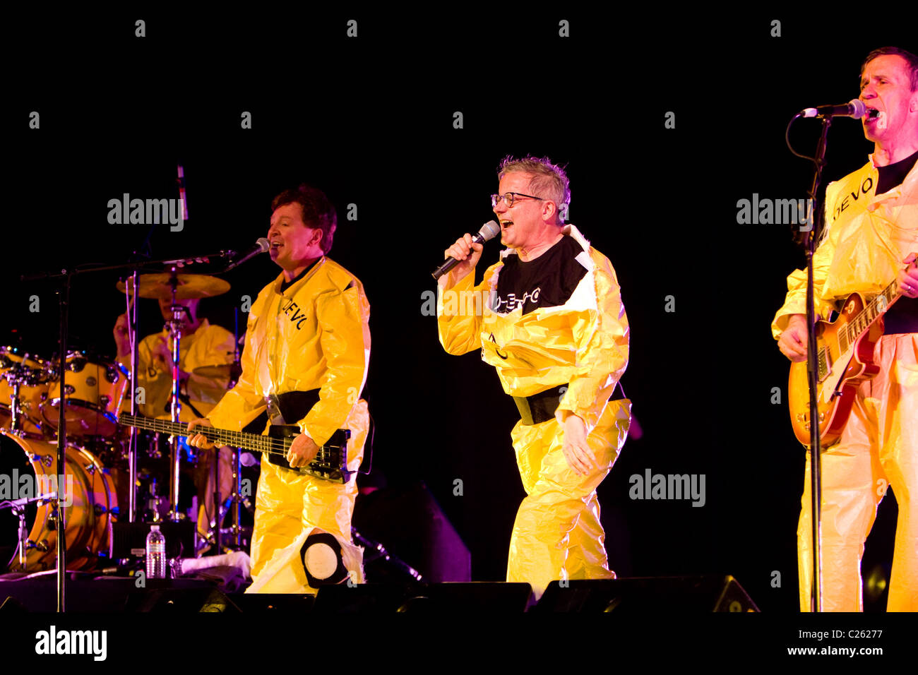 Devo band hires stock photography and images Alamy