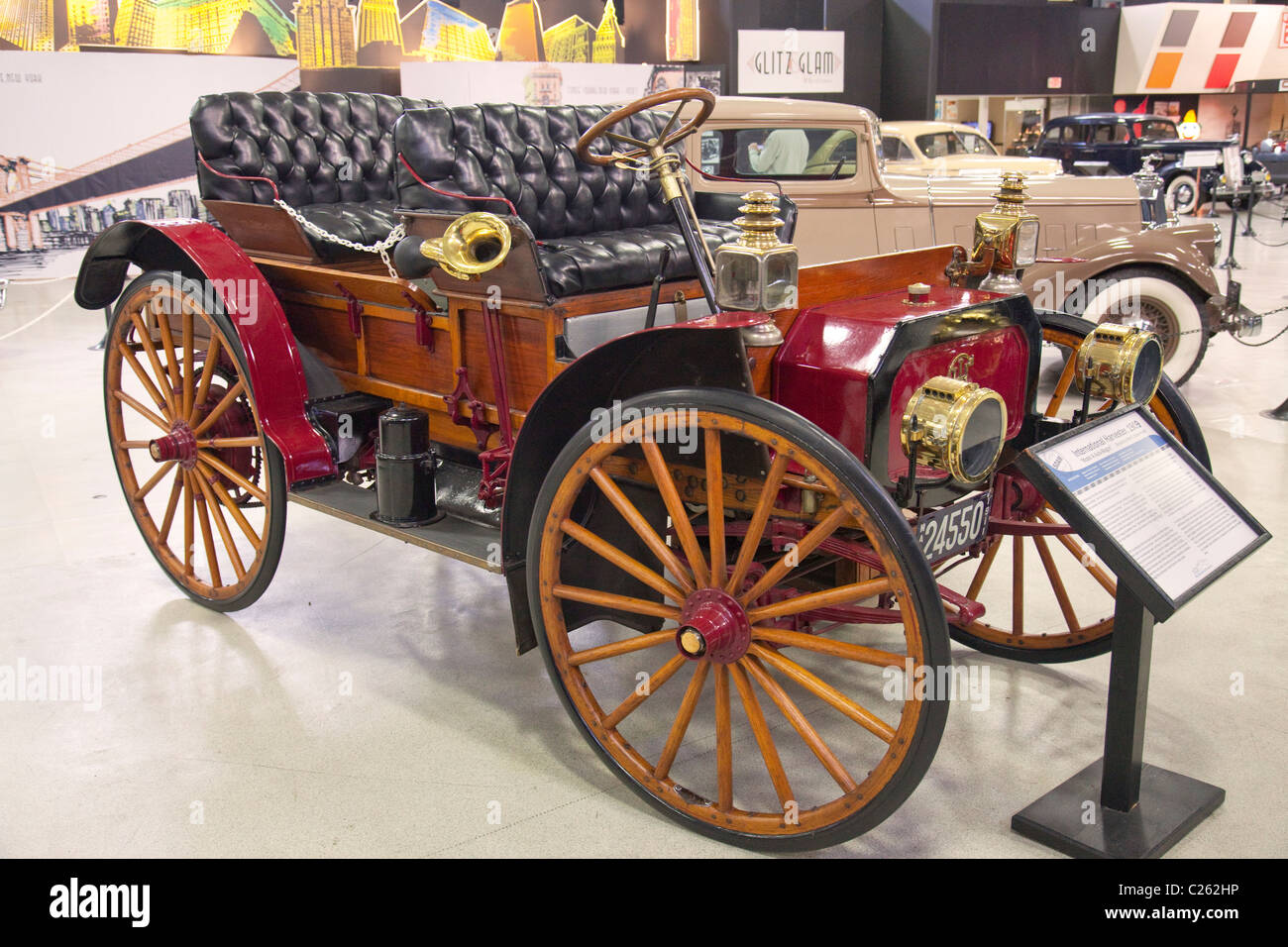 San Diego Automotive Museum exhibition Balboa Park Stock Photo Alamy