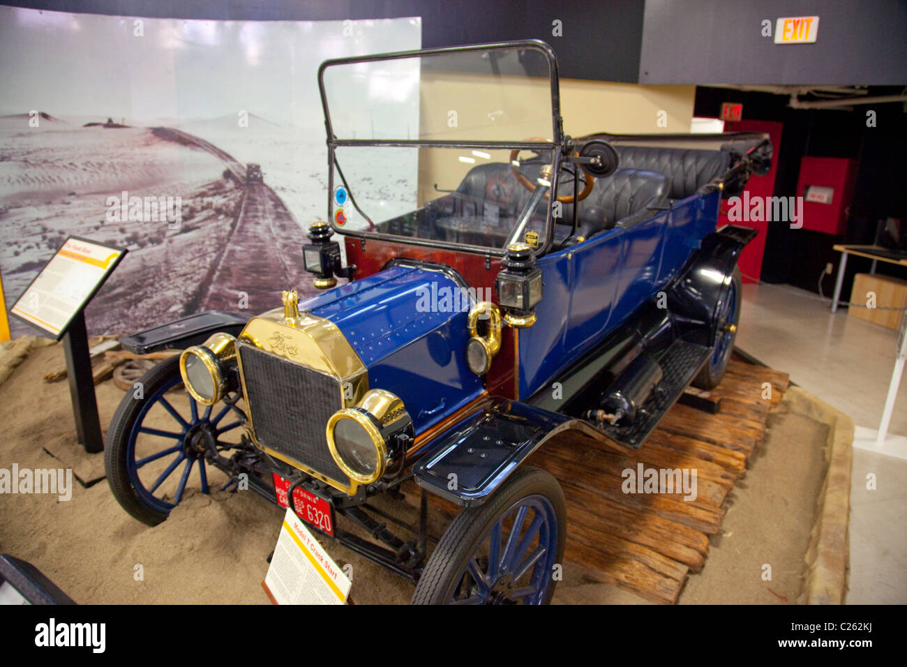 San Diego Automotive Museum exhibition Balboa Park Stock Photo - Alamy