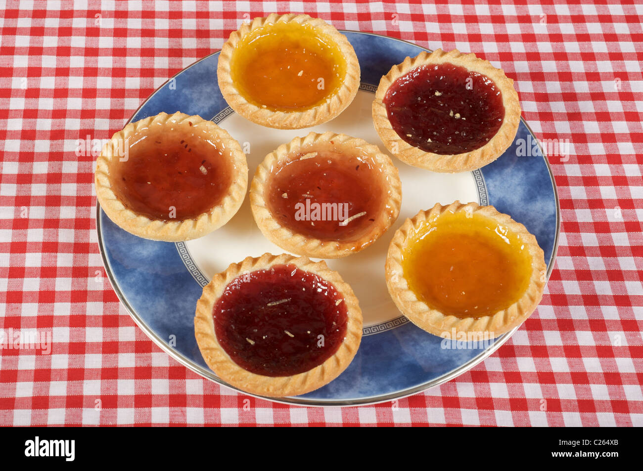 Mr Kipling Jam Tarts Stock Photo - Alamy