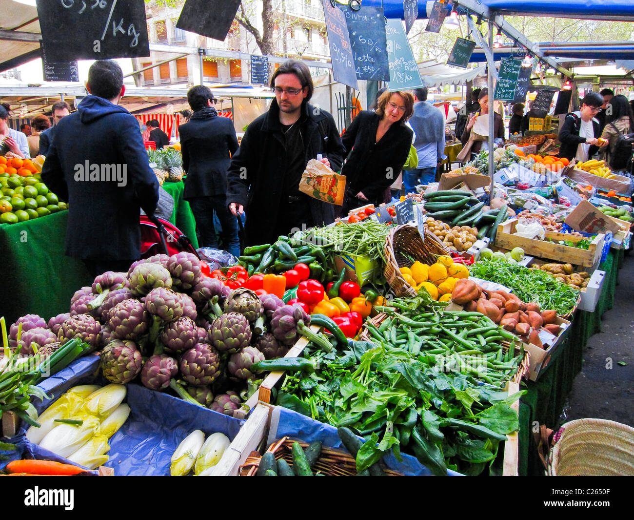 Paris, France, People Shopping in Organic Food, Farmer