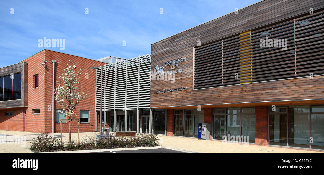 The Doug Ellis Sports Centre Birmingham City University England UK Stock Photo