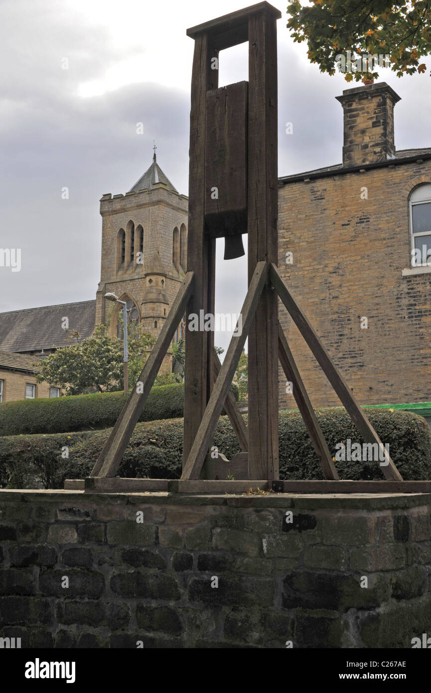 Gibbet, Halifax, Yorkshire, England Stock Photo Alamy