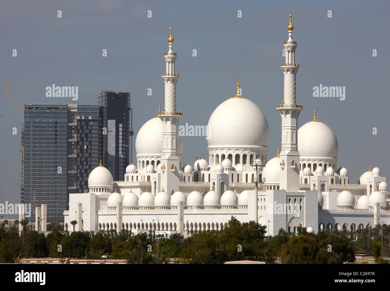 Sheikh Zayed Mosque, Abu Dhabi. Third biggest mosque in the world