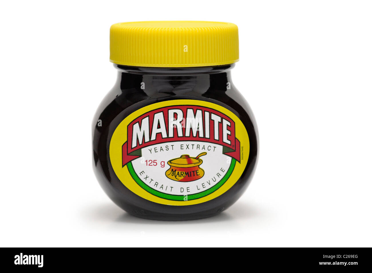 Marmite Jar Stock Photo
