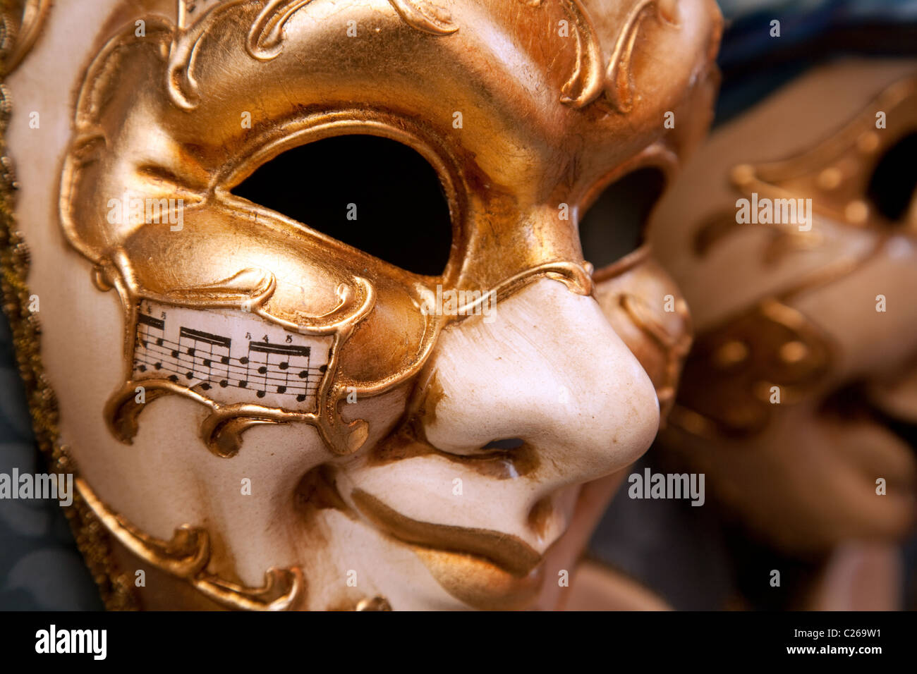 Carnival masks, venice, italy Stock Vector Images - Alamy