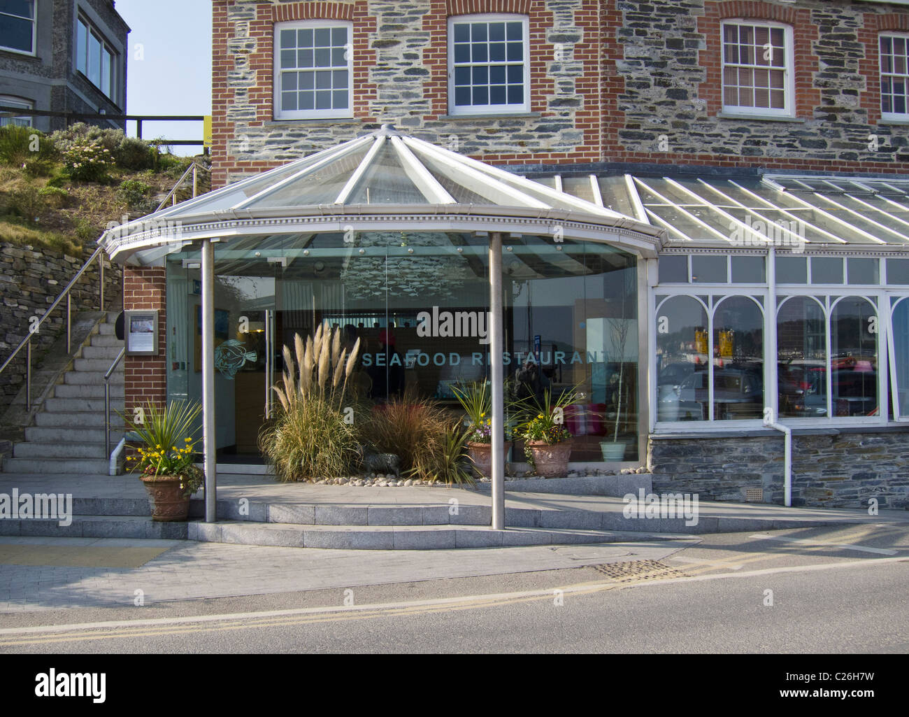 Rick Stein's Restaurant in Padstow, Cornwall, UK Stock Photo - Alamy