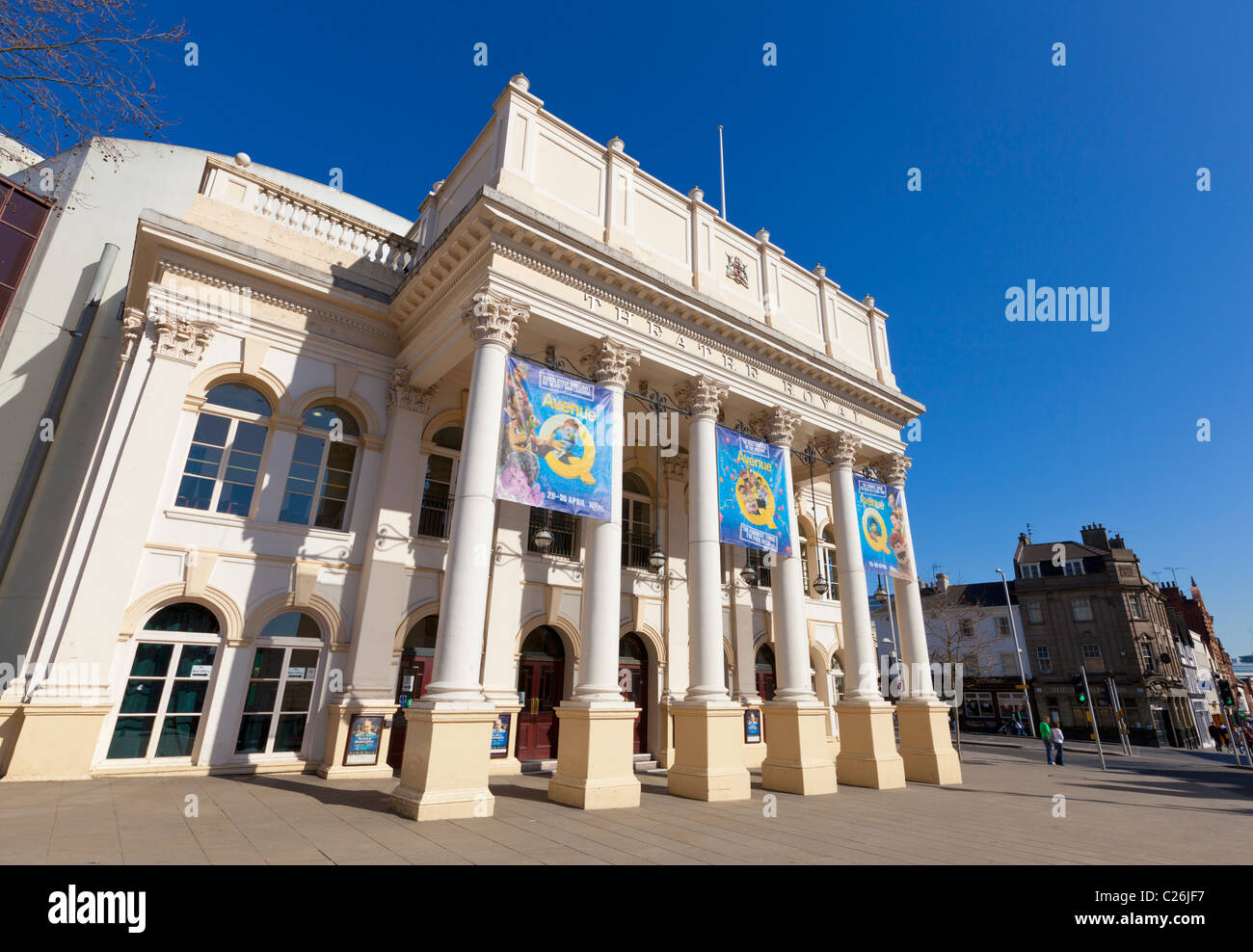 Theatre Royal Nottingham City centre Nottinghamshire England GB UK EU Europe Stock Photo Alamy