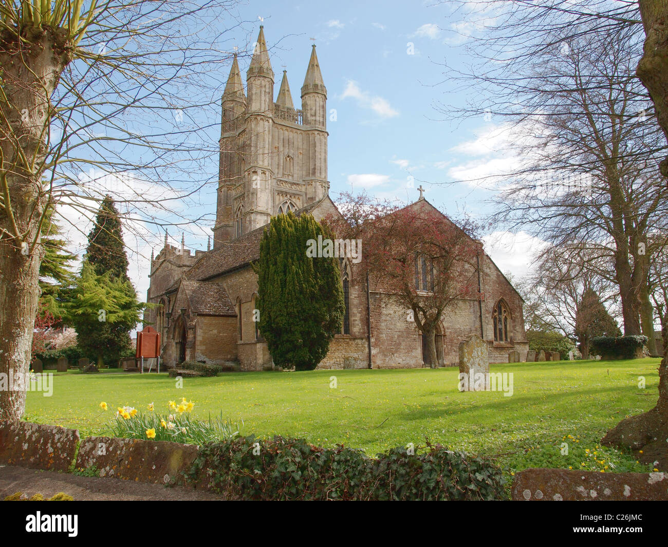 St Sampsons Church, Cricklade, Wiltshire, England Stock Photo Alamy