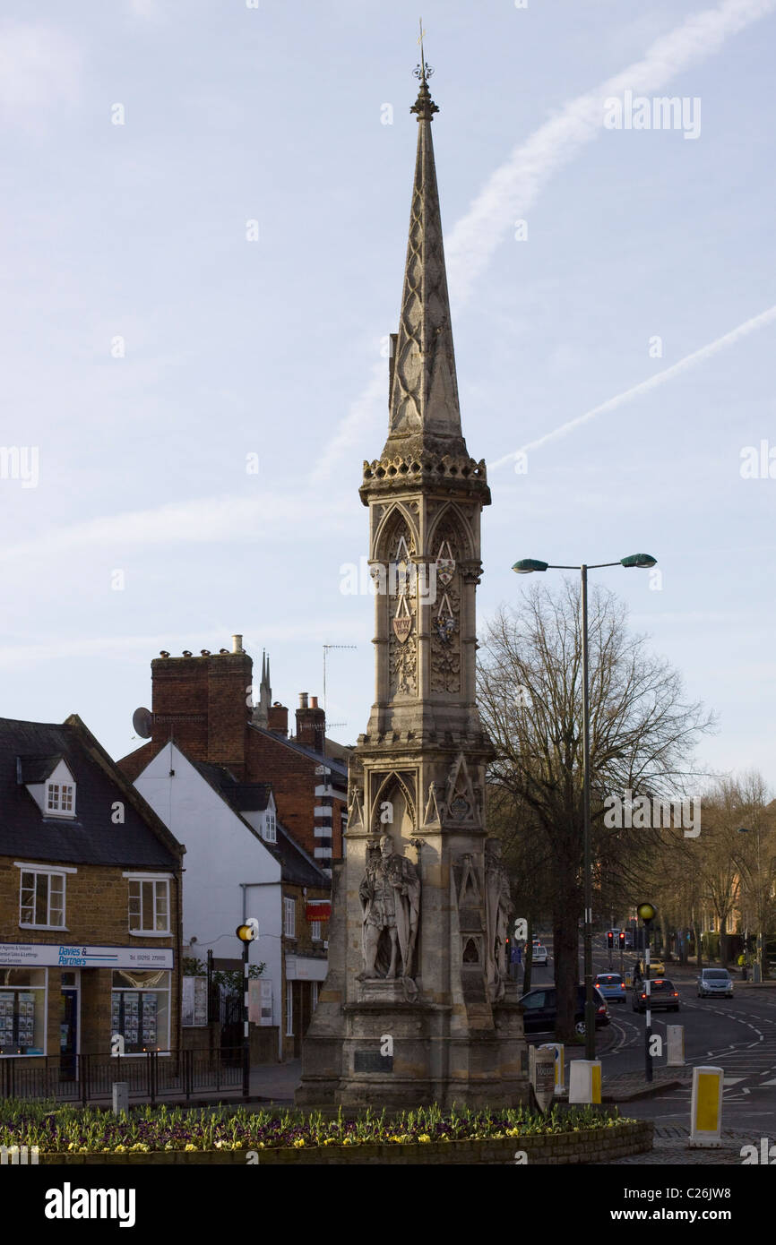 Banbury cross, "Ride a Cock Horse to Banbury Cross" in the Market Town