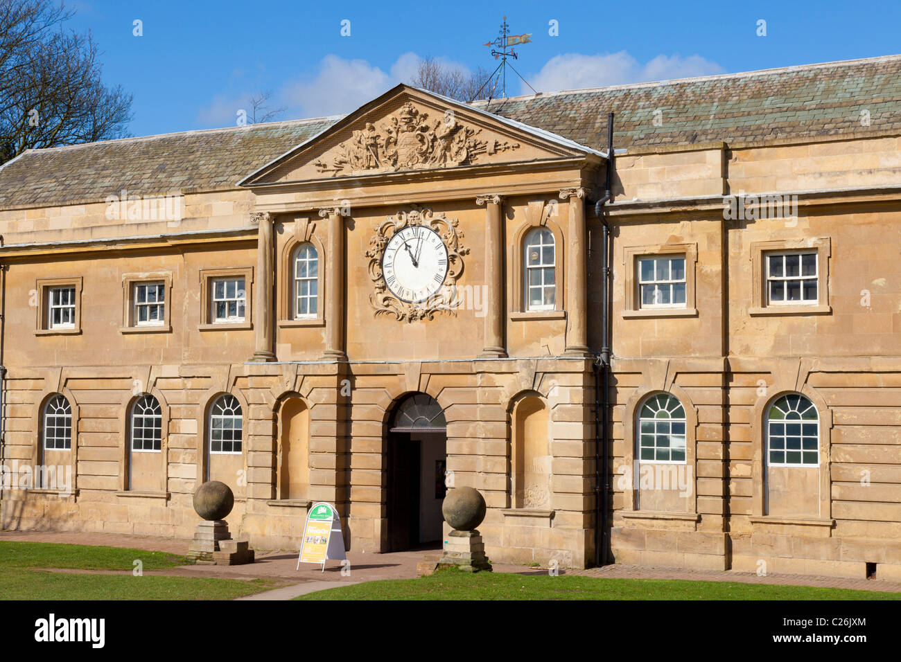 Wollaton Park Nottingham Industrial Museum Yard gallery and Visitor