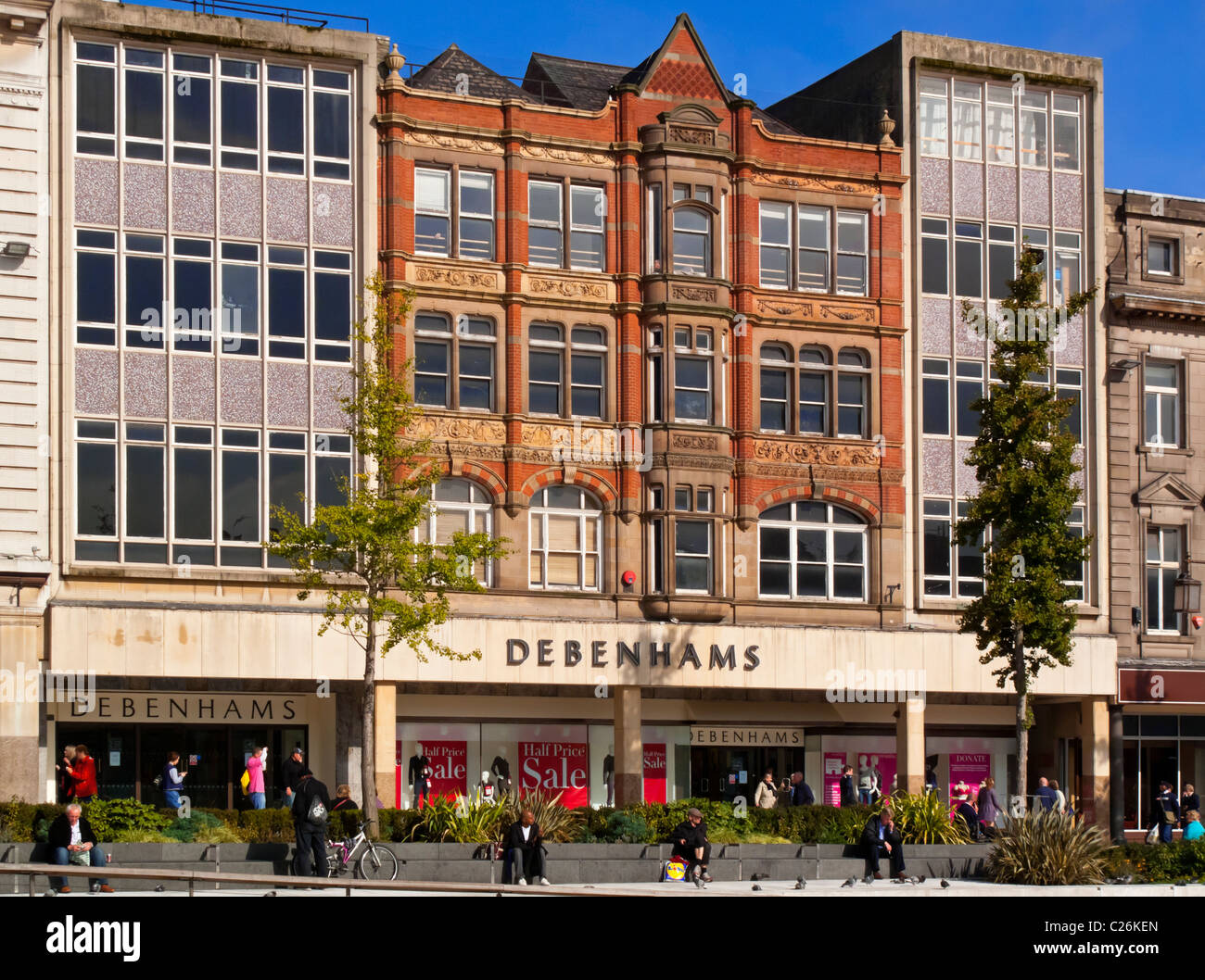 Debenhams Department Store In Market Square Nottingham City Centre ...