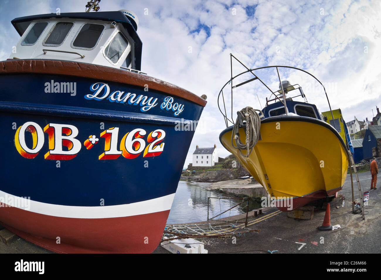 Scottish borders fishing port hires stock photography and images Alamy