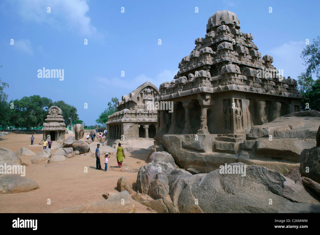 India unesco temples hi-res stock photography and images - Alamy