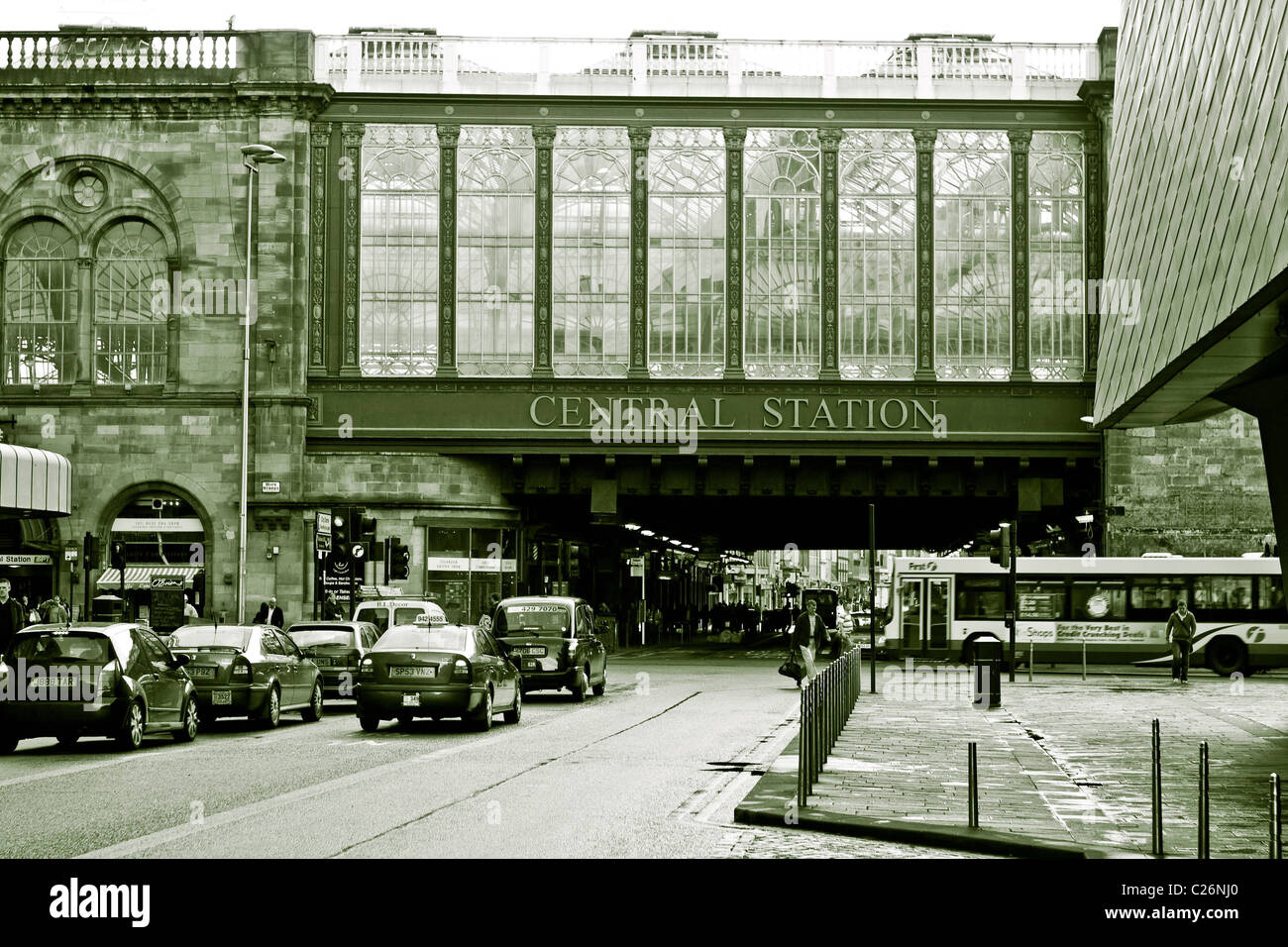 Glasgow central train station Stock Photo Alamy