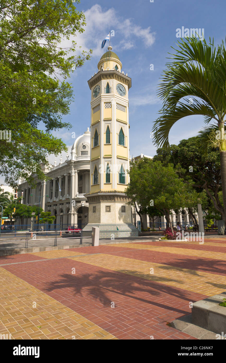 Malecon and Clock Tower, Guayaquil, Ecuador Stock Photo Alamy