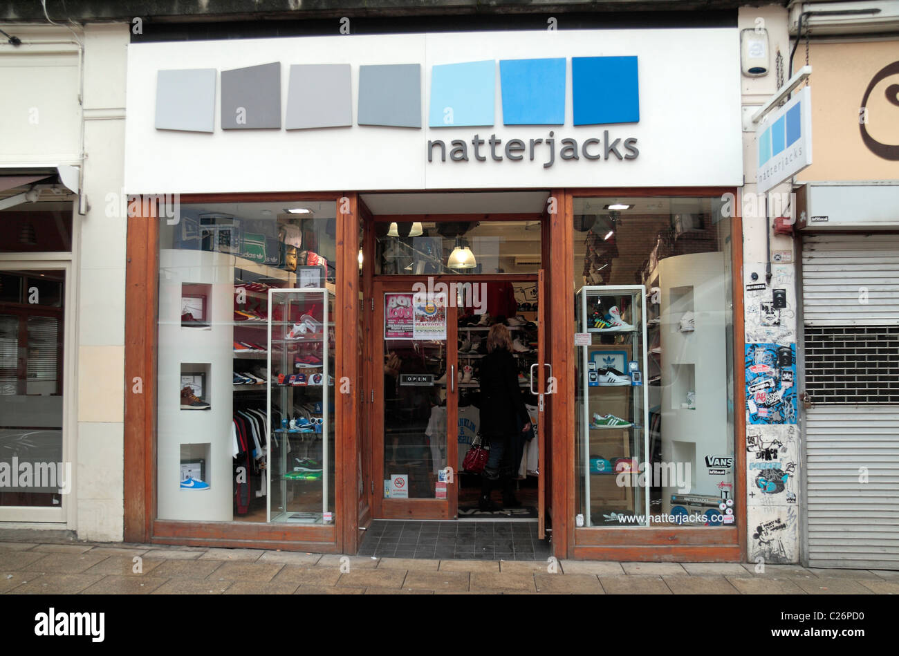 The Natterjacks shoe and clothing fashion store in Kingston Upon Thames