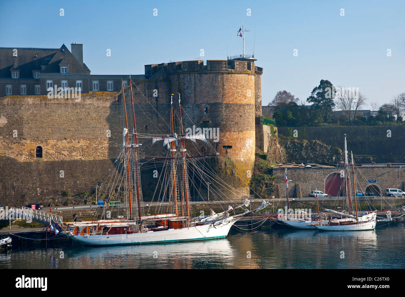 Brest Finistere Brittany Stock Photos & Brest Finistere Brittany Stock