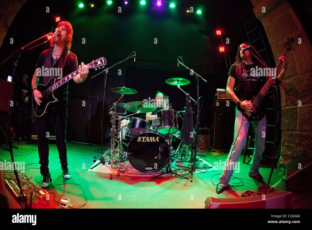 Kee Marcello on guitar, Mike Terrana on Drums and Marco Mendoza on Bass