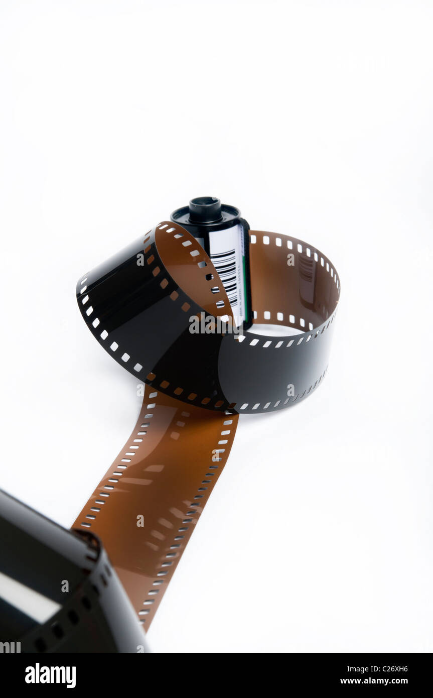 a roll of photo film isolated Stock Photo Alamy