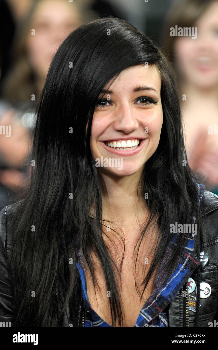 Singer and songwriter, 'Lights' aka Valerie Poxleitner appearance on  MuchMusic's Much On Demand TV Show. Toronto, Canada Stock Photo - Alamy