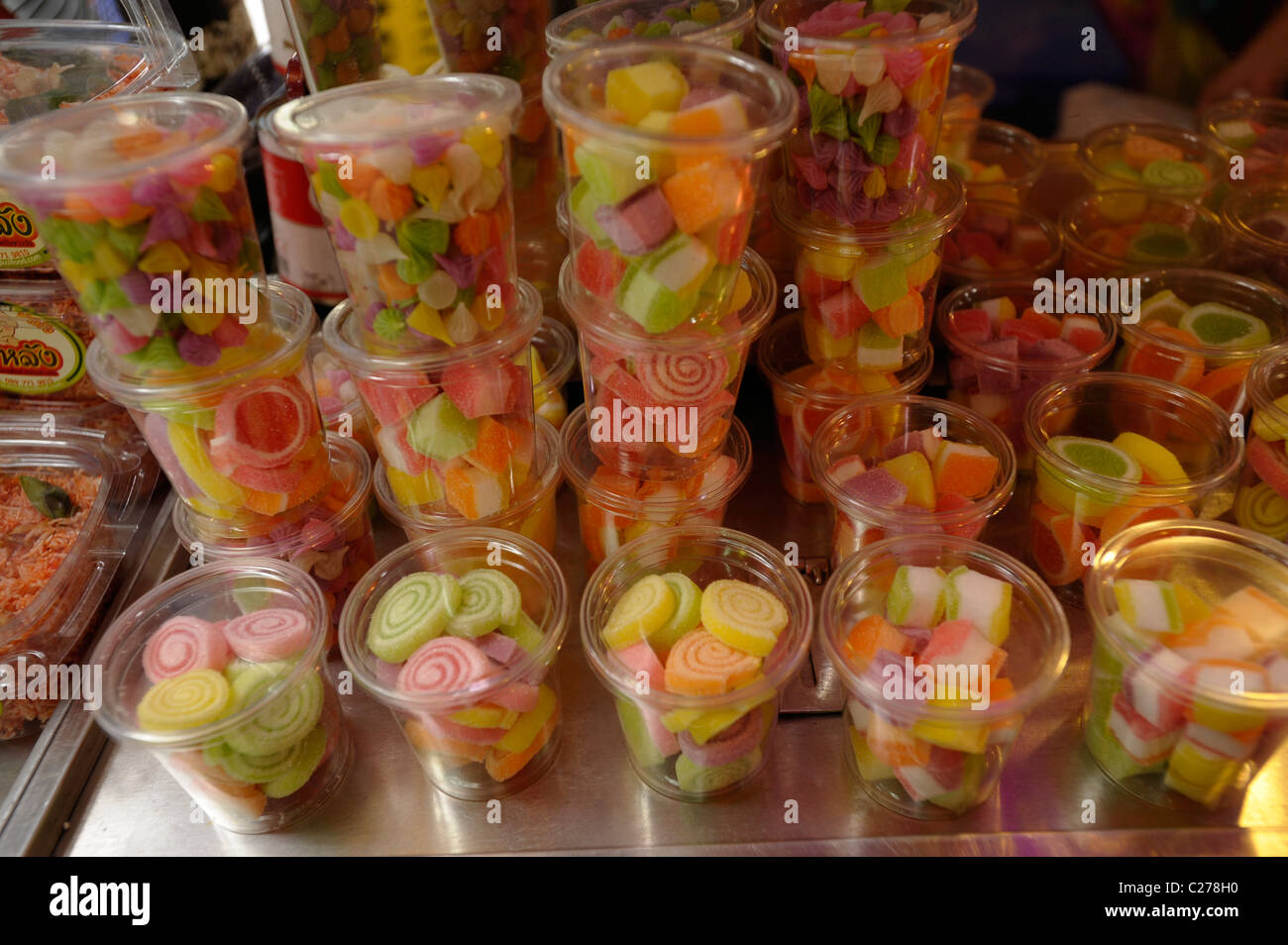 Download Sweets Plastic Cups Street Market High Resolution Stock Photography And Images Alamy Yellowimages Mockups