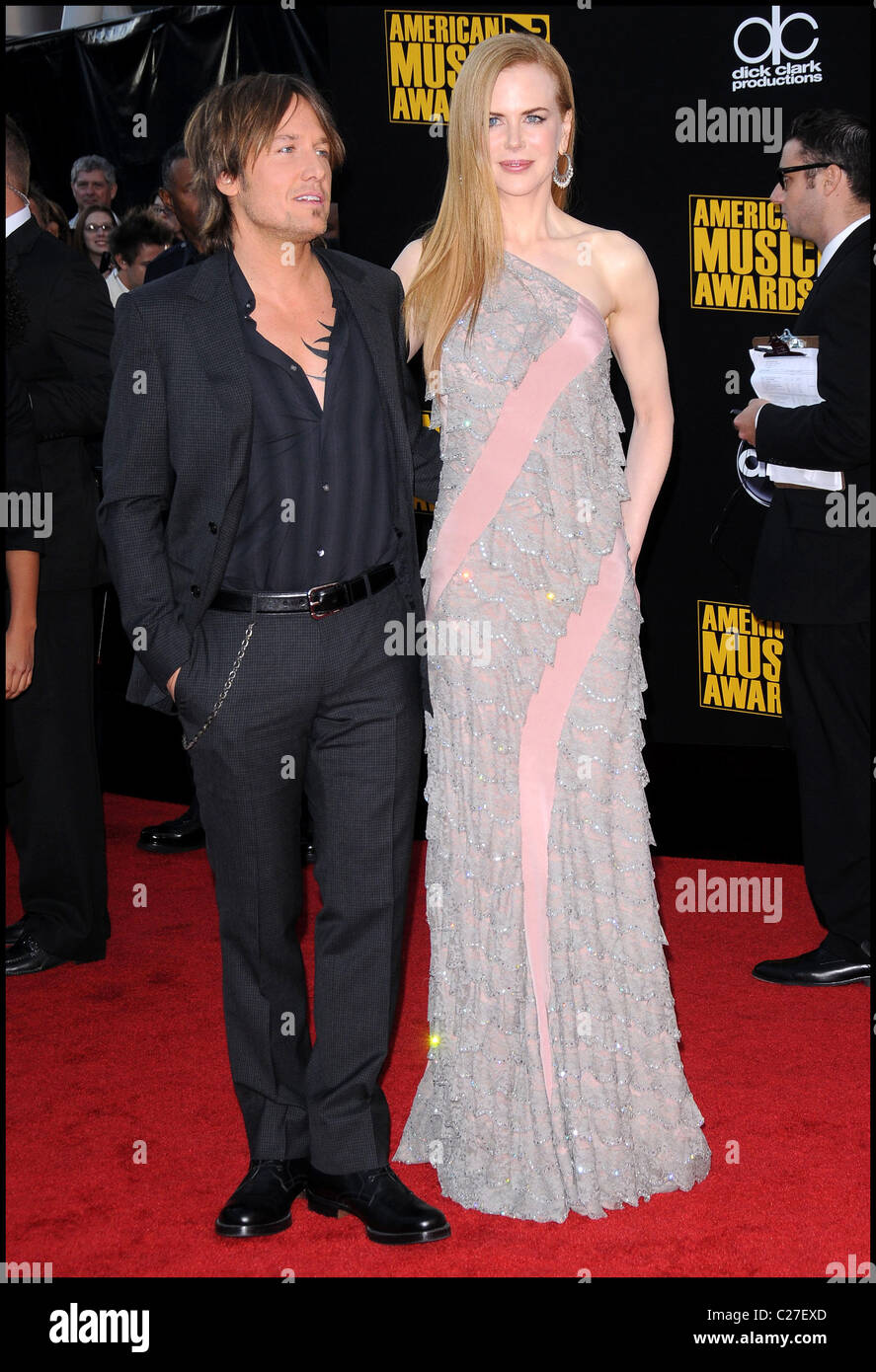 Nicole Kidman And Keith Urban 2009 American Music Awards - Arrivals ...