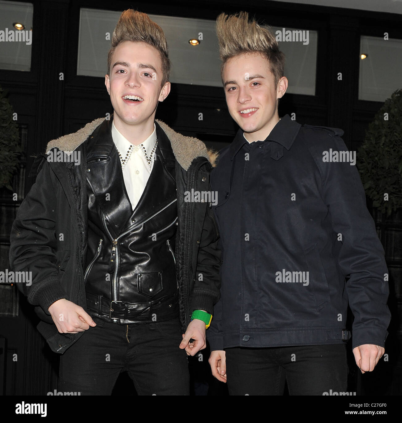 John grimes and edward grimes arrive at their hotel hires stock