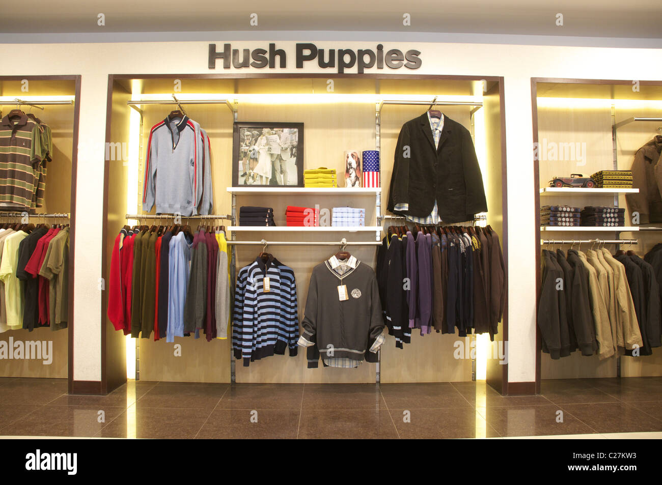 Hush Puppies store Stock Photo - Alamy