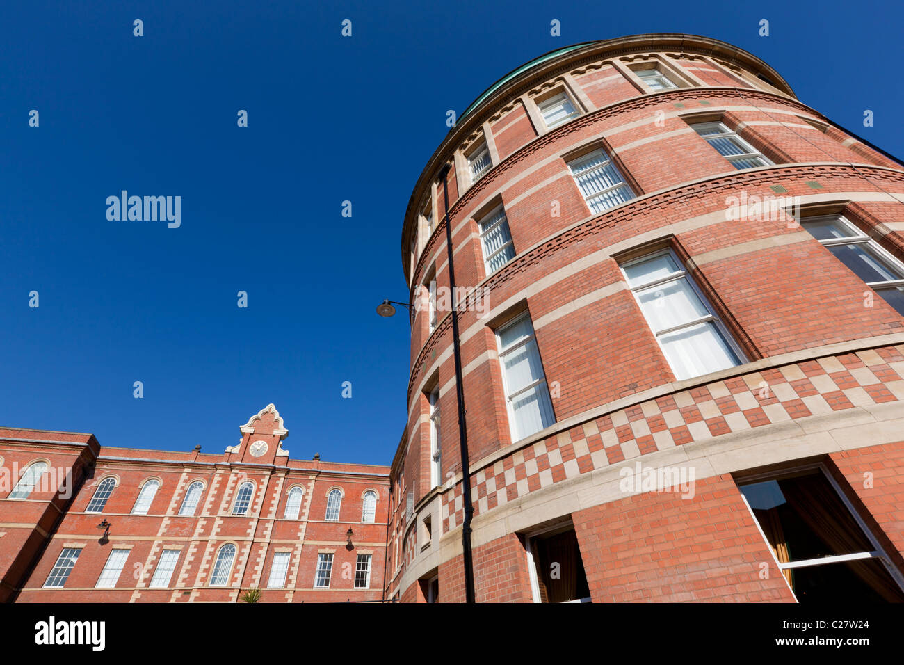 The Roundhouse pub and restaurant in Royal Standard Place was the Old Genaral Hospital Nottingham England UK GB EU Europe Stock Photo