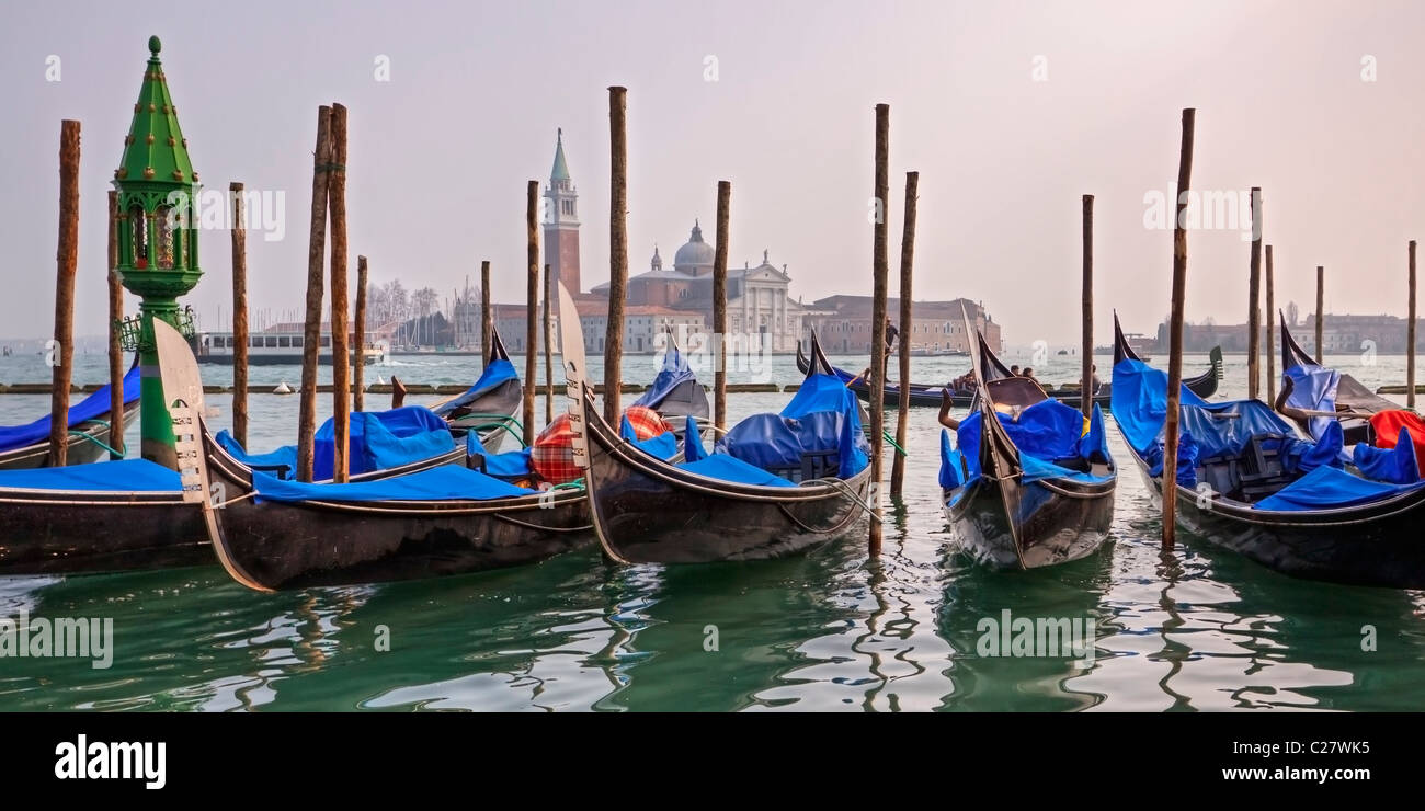 Venice and its gondolas Stock Photo - Alamy