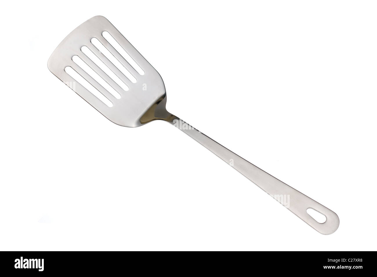 Seamless stainless steel cutlery fish slice Stock Photo Alamy