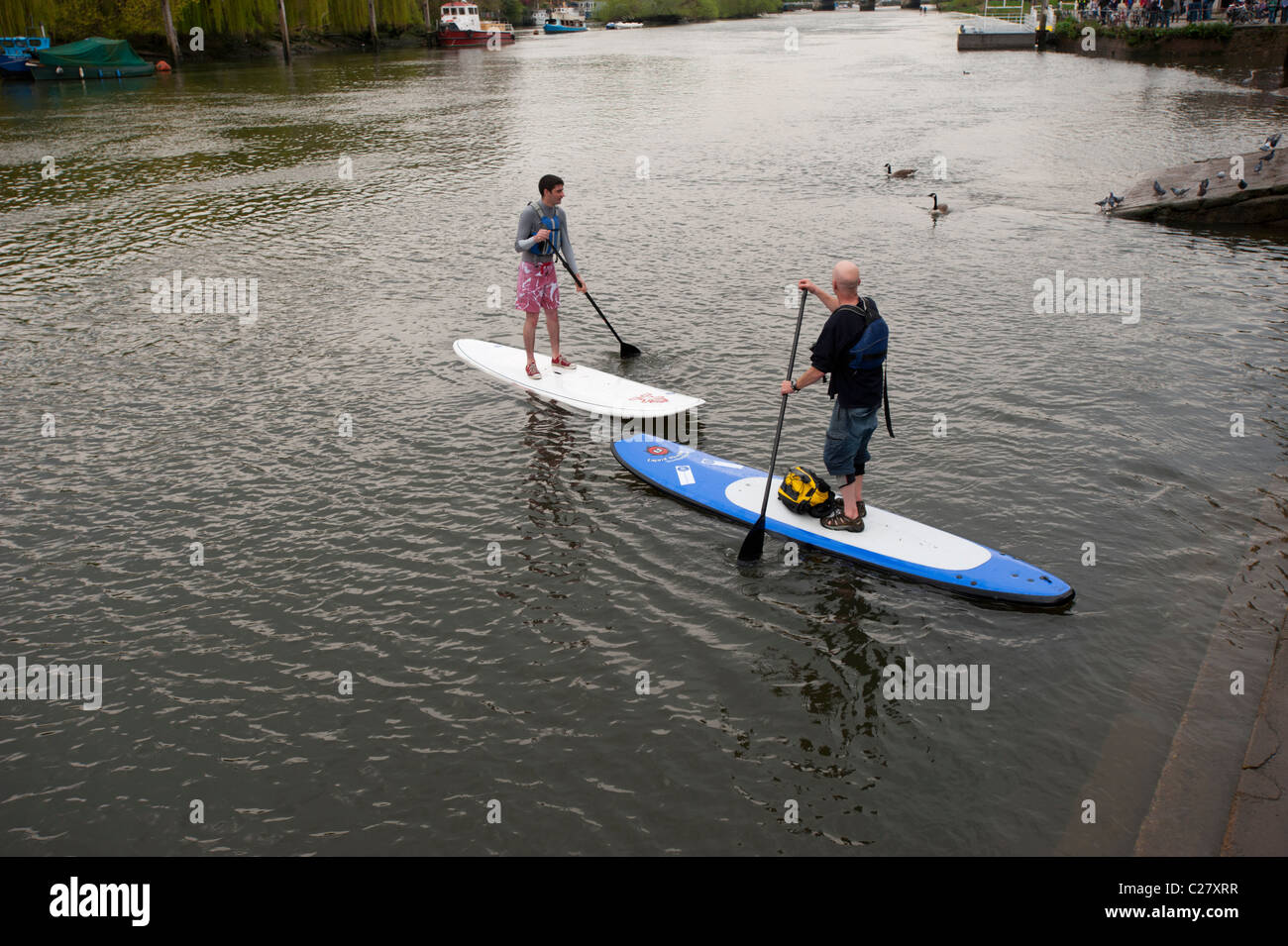 Paddleboard lake uk hi-res stock photography and images - Alamy