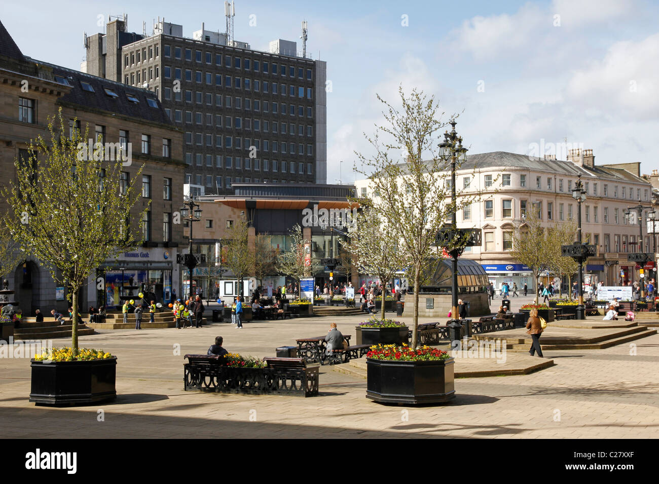 City Square, Dundee Stock Photo