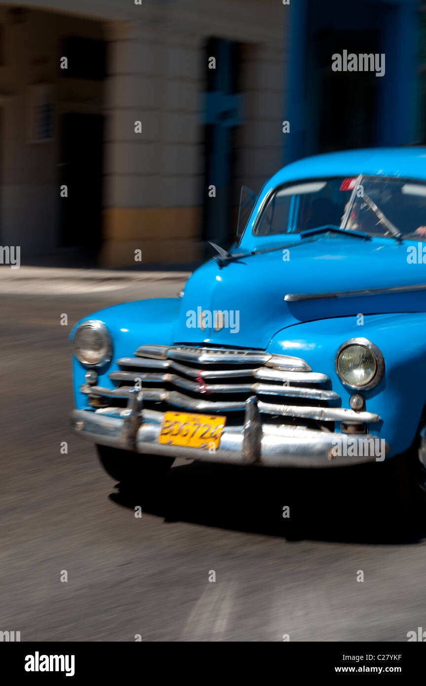 50's American car, Havana , Cuba Stock Photo