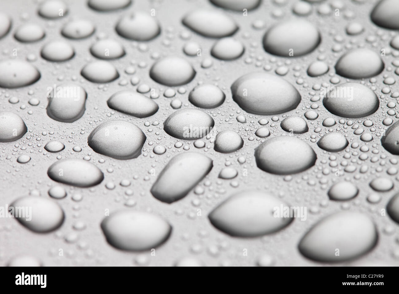 Water drops over background Stock Photo - Alamy