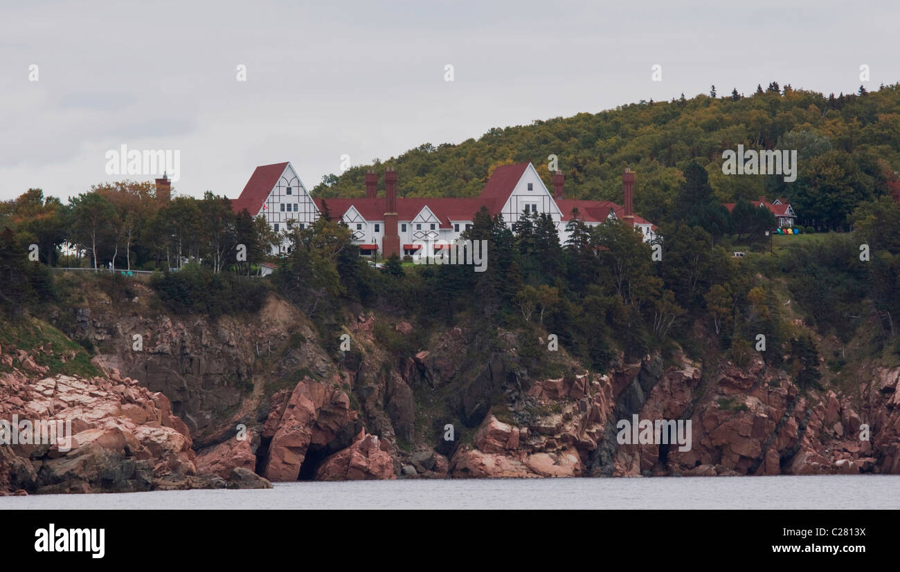 Historic Keltic Lodge, Ingonish, Cape Breton, Nova Scotia, Canada Stock