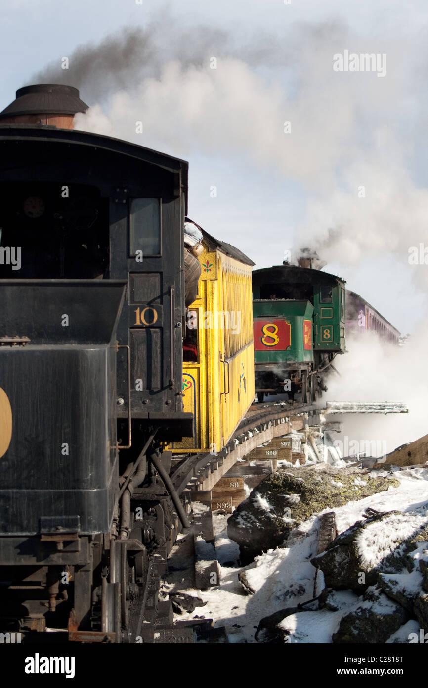 Mount washington cog railway hi-res stock photography and images - Alamy
