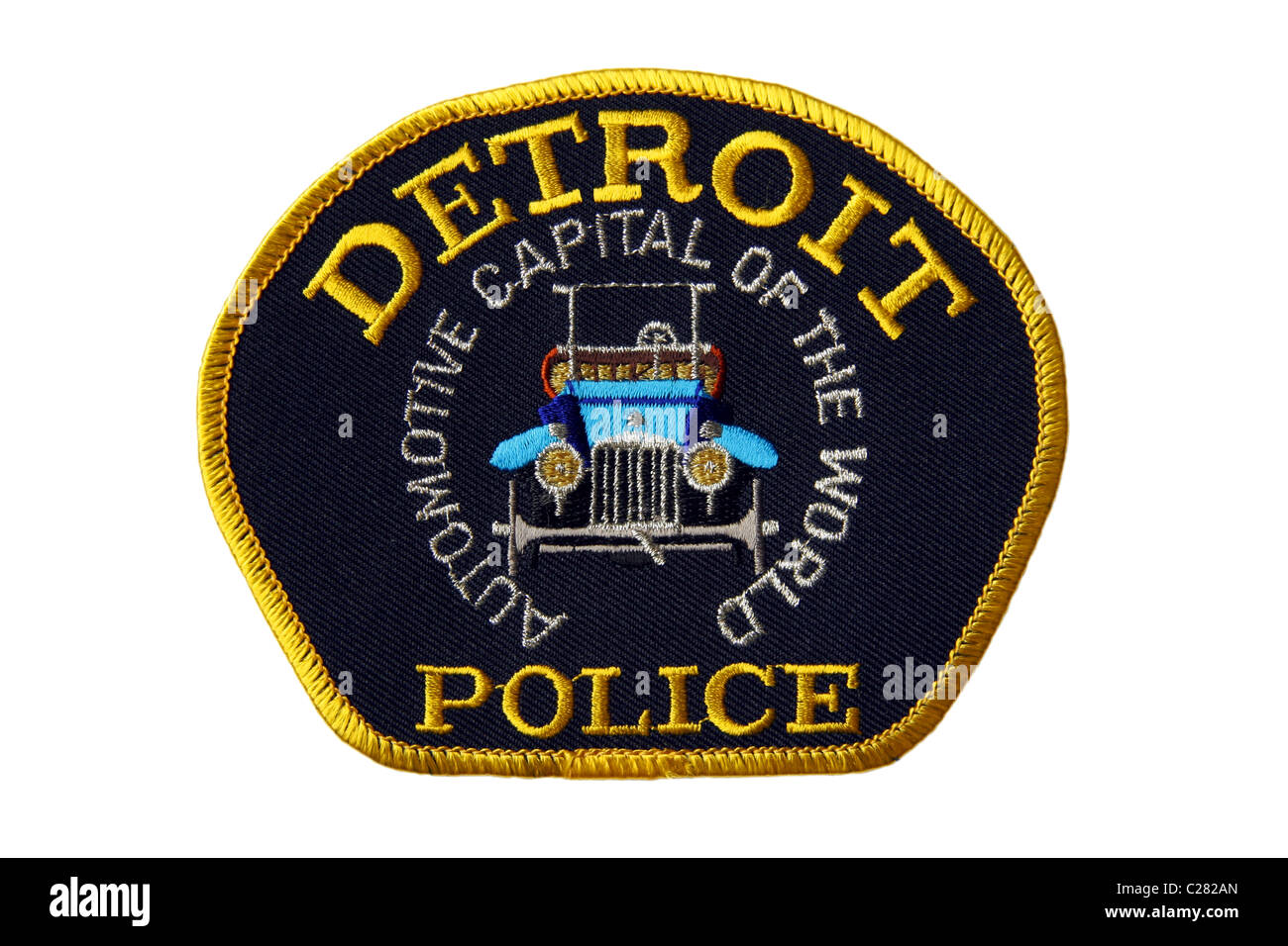 Police department patch hi-res stock photography and images - Alamy