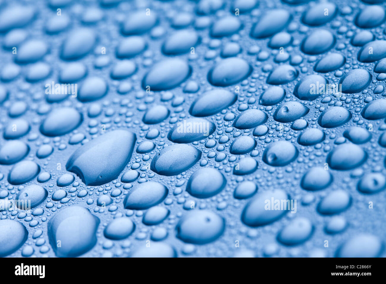 Water drops over background Stock Photo - Alamy