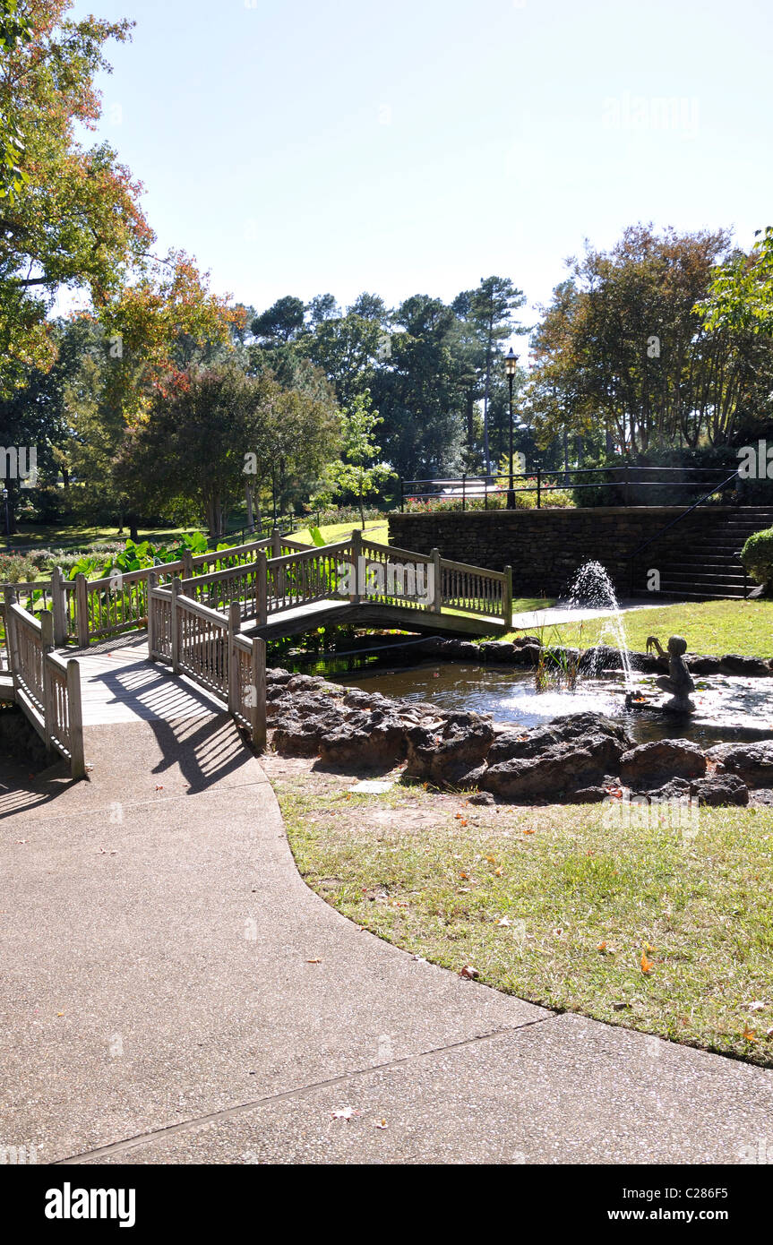 Rose Garden, Tyler, Texas largest rose garden in the US Stock Photo